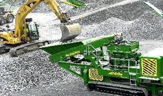 crushing and a drum scrubber 